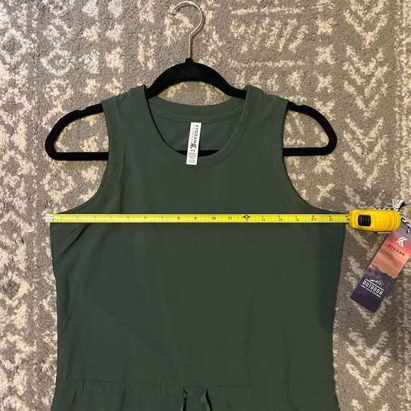 NWT Kyodan Forest Green Outdoor Dress Size S (i122) - Picture 6 of 11